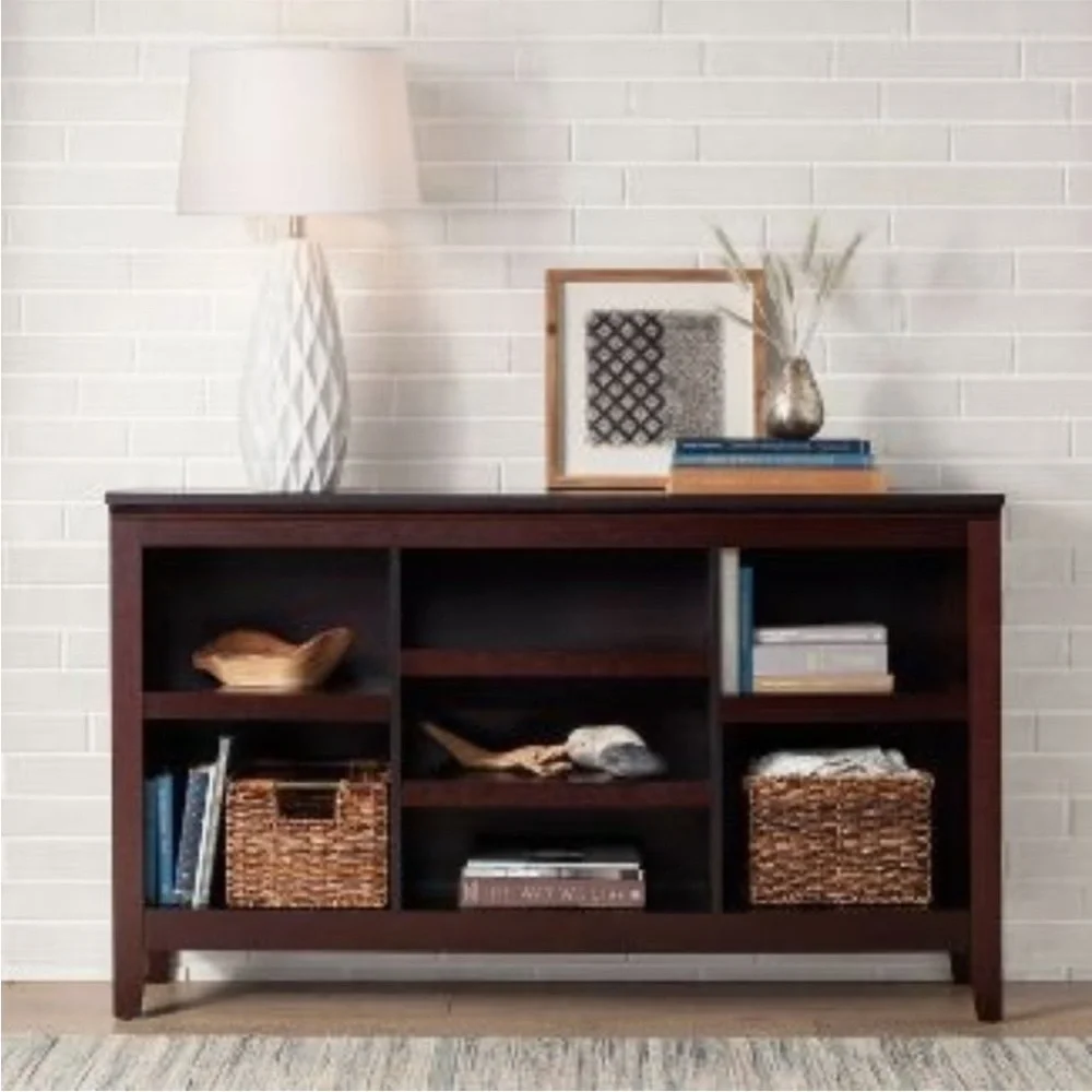 Woven Seagrass Maize Medium Storage Basket with Handles - Brown